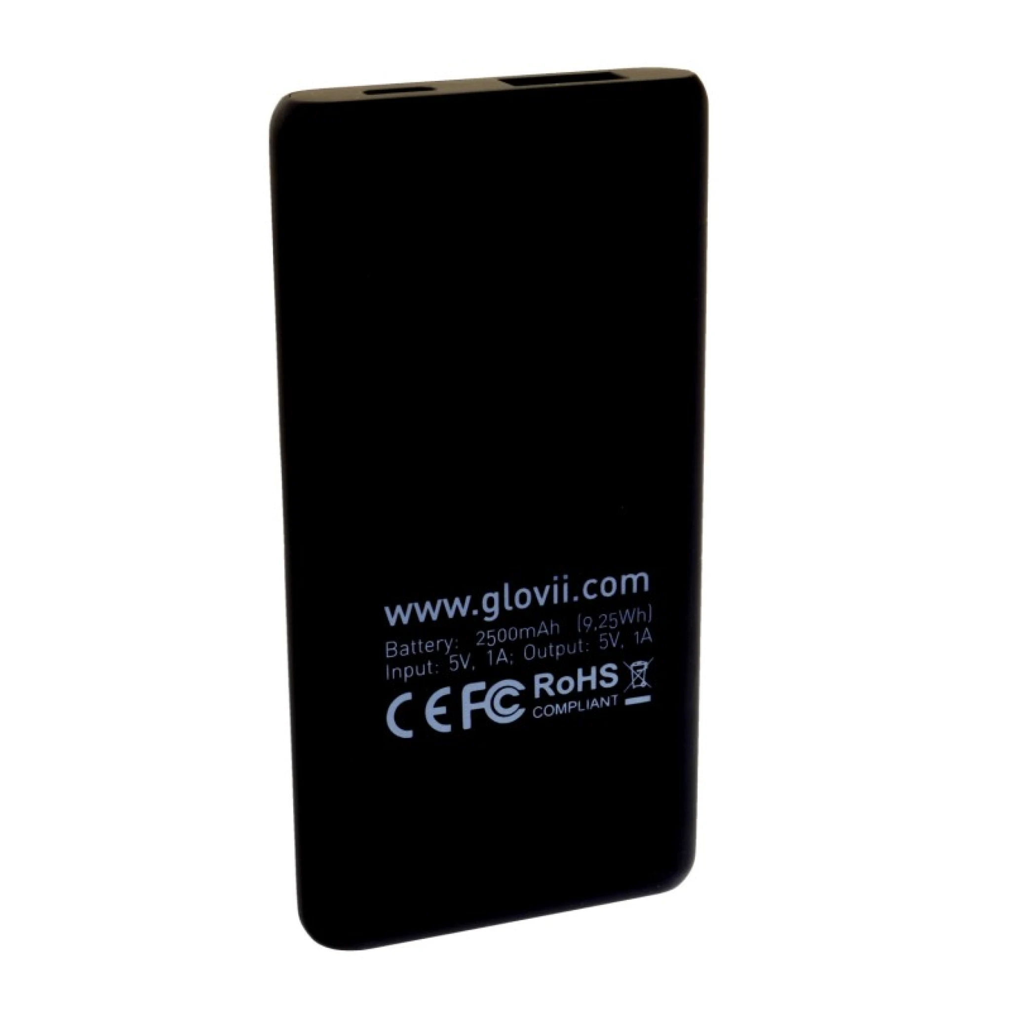 Glovii Power Bank 2500mAh för strumpor och tofflor