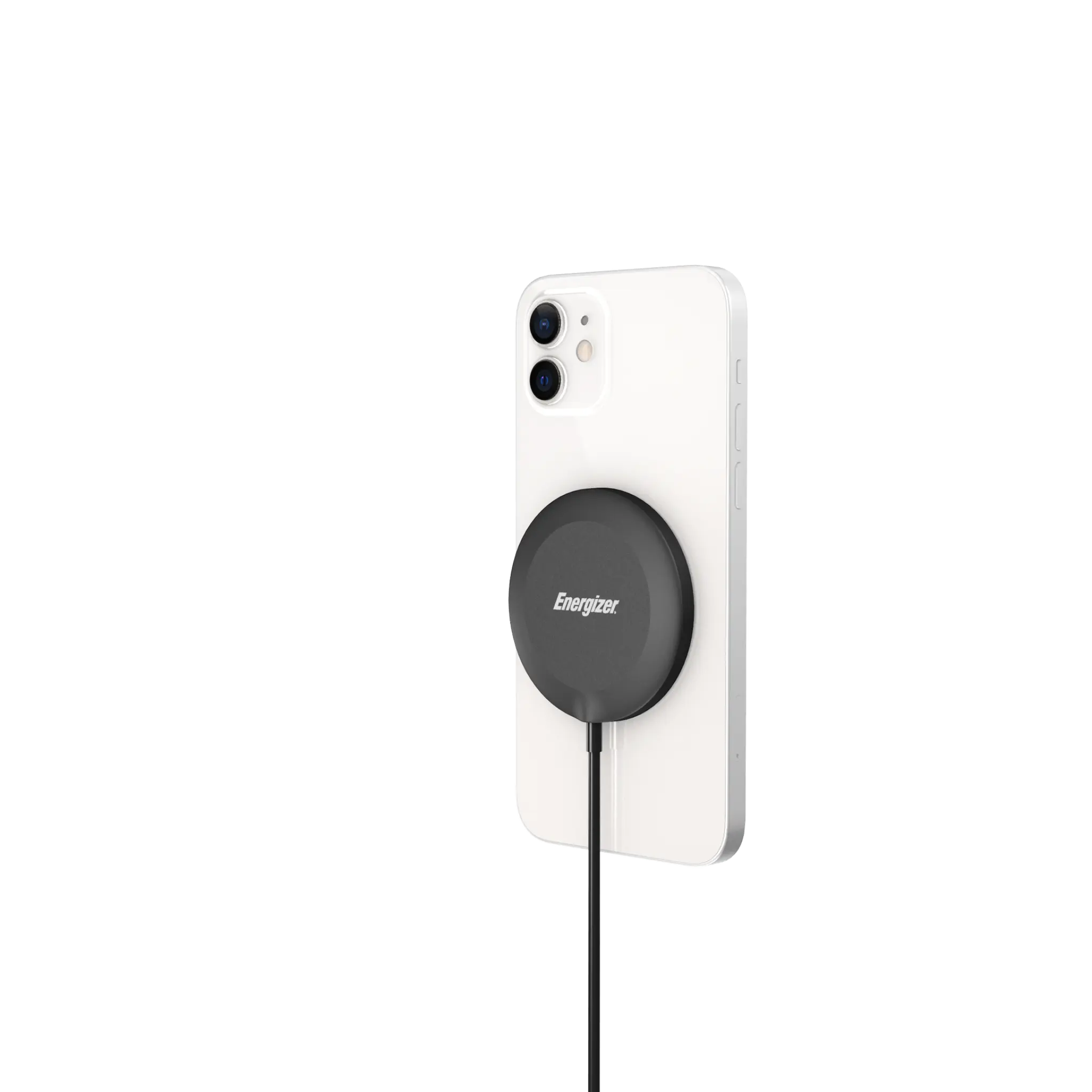 Energizer 15W magnetisk trådløs oplader. Sort