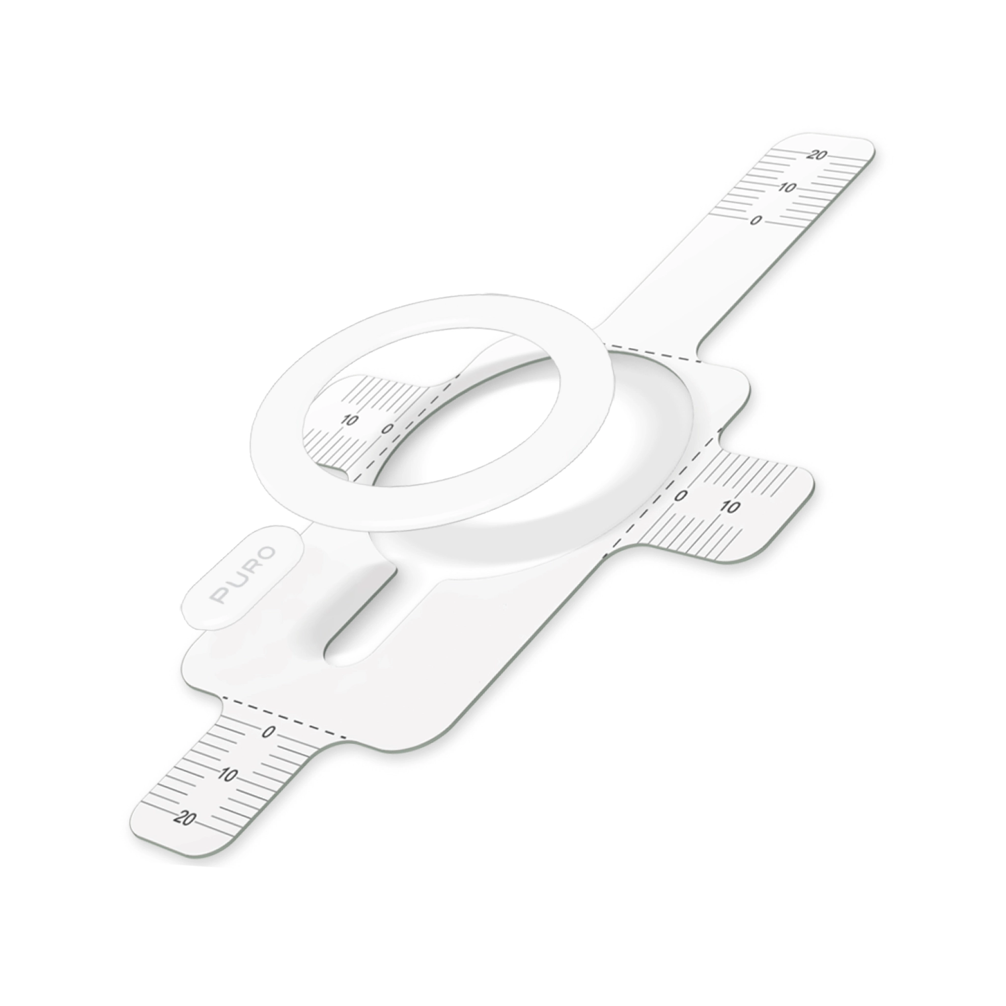 PURO Selvklæbende magnetisk ring, kompatibel med Magsafe