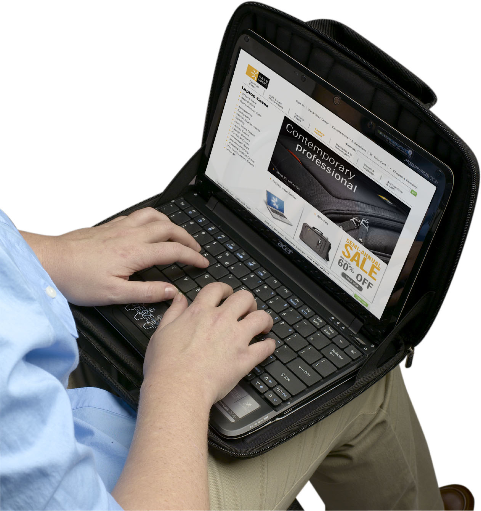 Case Logic 13,3" Laptop Sleeve. Sort