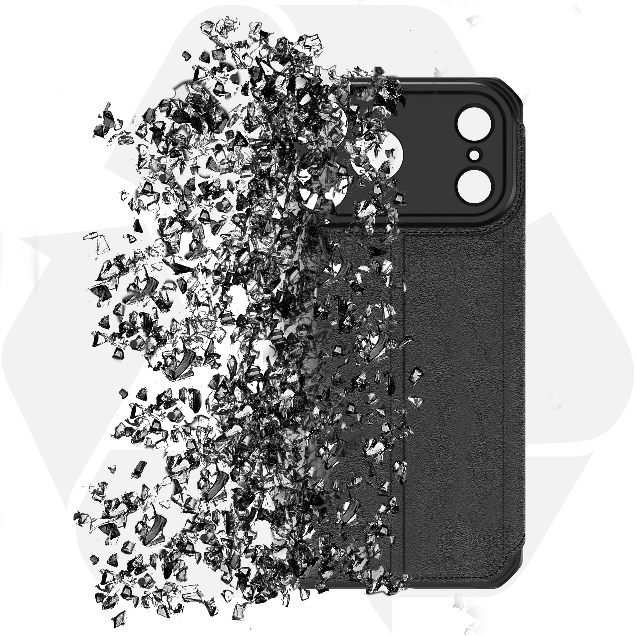 ITSKINS SPECTRUM R//FOLIO cover til iPhone 17 Pro Max®. Sort